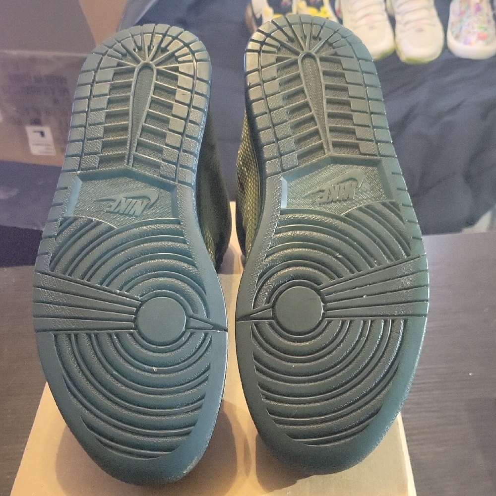 Jordan 1 Retro 4Lab1 Rare Tropical Teal (2014) Mens 10 Womens 11.5 EUC - Picture 9 of 10